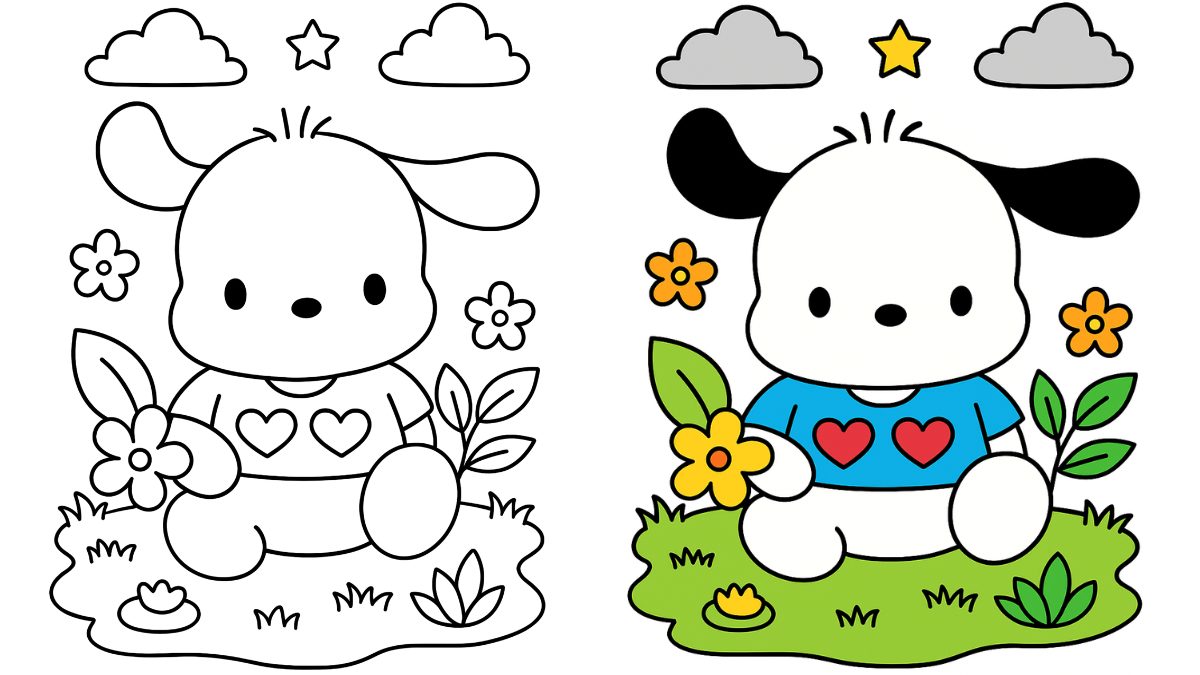 Trang Tô Màu Pochacco