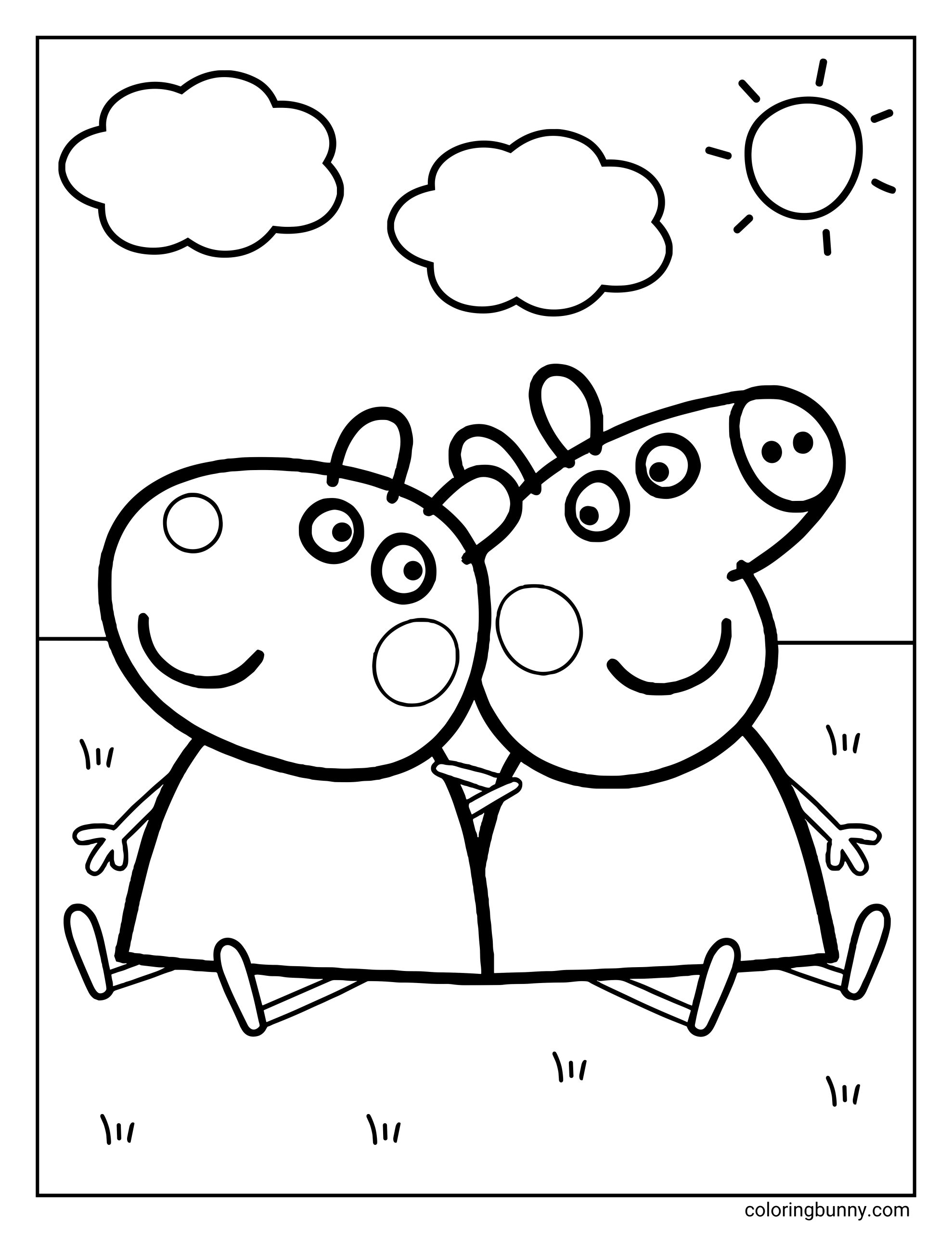 Suzy Cừu và Peppa Pig