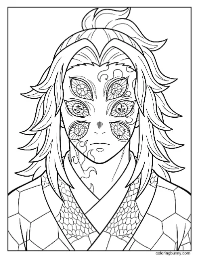 Trang Tô Màu Demon Slayer