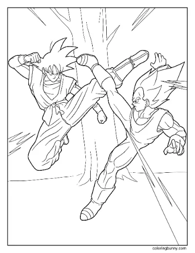 Trang Tô Màu Dragon Ball Z