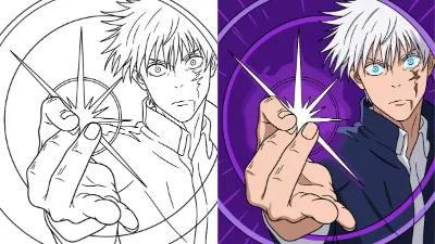 Trang Tô Màu Jujutsu Kaisen