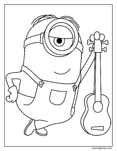 Trang Tô Màu Minion