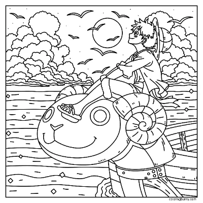 Trang Tô Màu One Piece