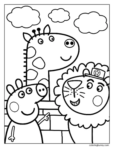 Trang Tô Màu Peppa Pig