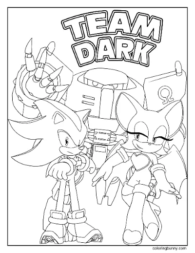 Trang Tô Màu Sonic