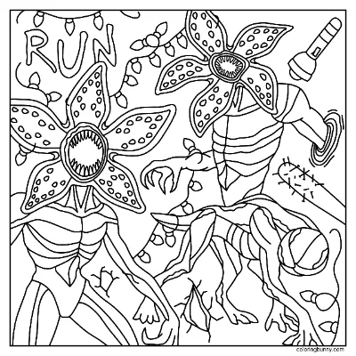 Trang Tô Màu Stranger Things