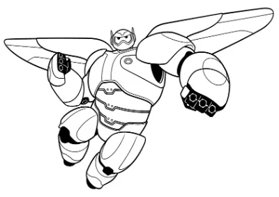 Tô Màu Big Hero 6