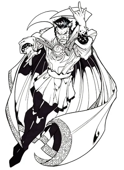 Tô Màu Dr. Strange