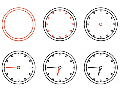 Vẽ Đồng Hồ