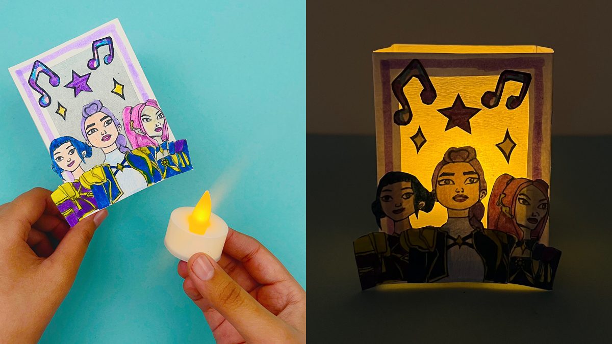 DIY KPop Thợ Săn Quỷ Đèn Lồng (Hướng Dẫn Từng Bước)