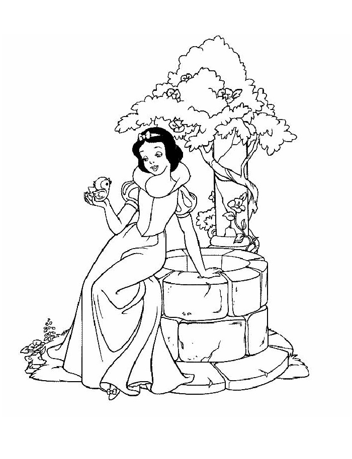 bạch tuyết ngồi bên giếng