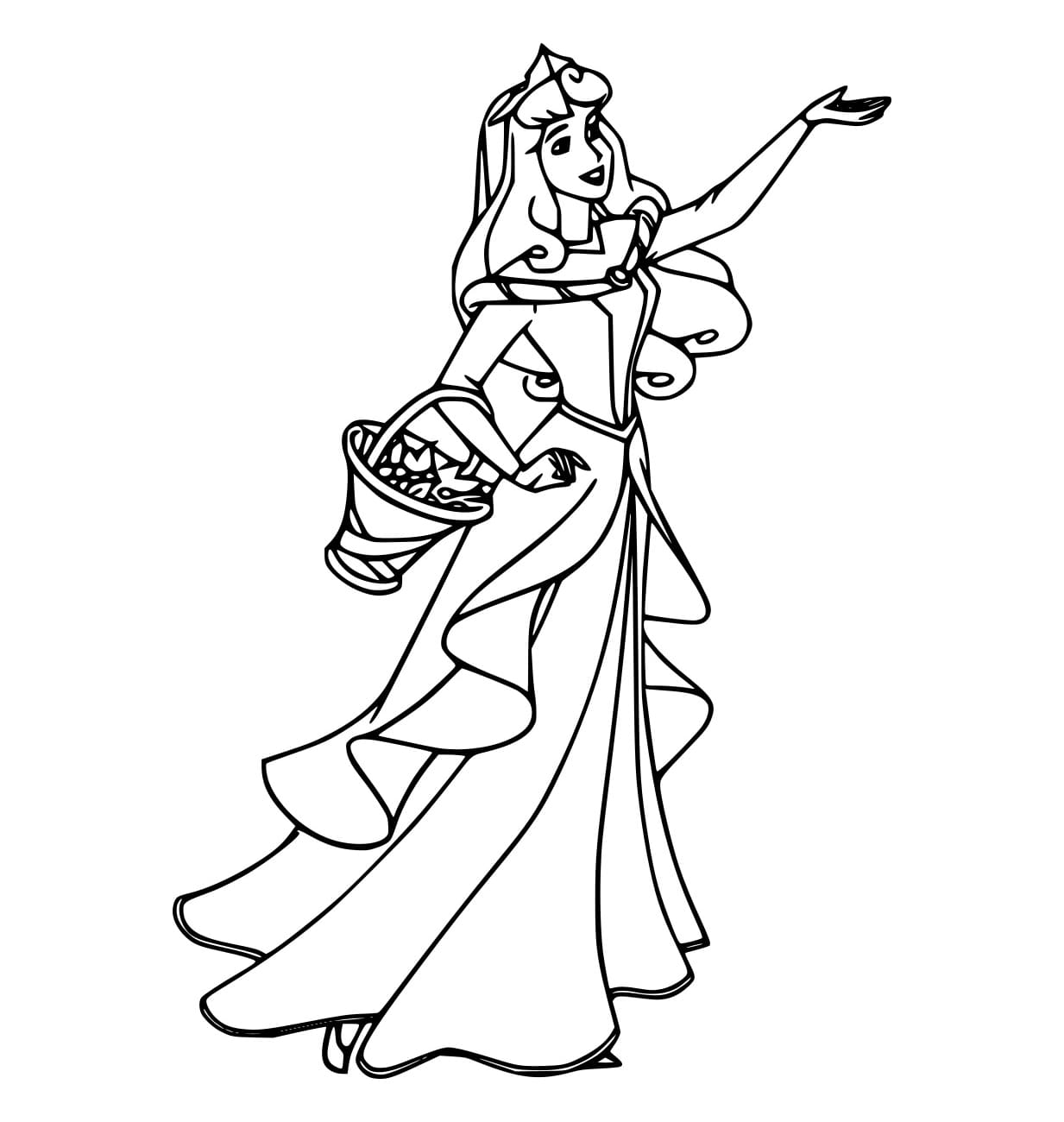 Aurora Cầm Giỏ