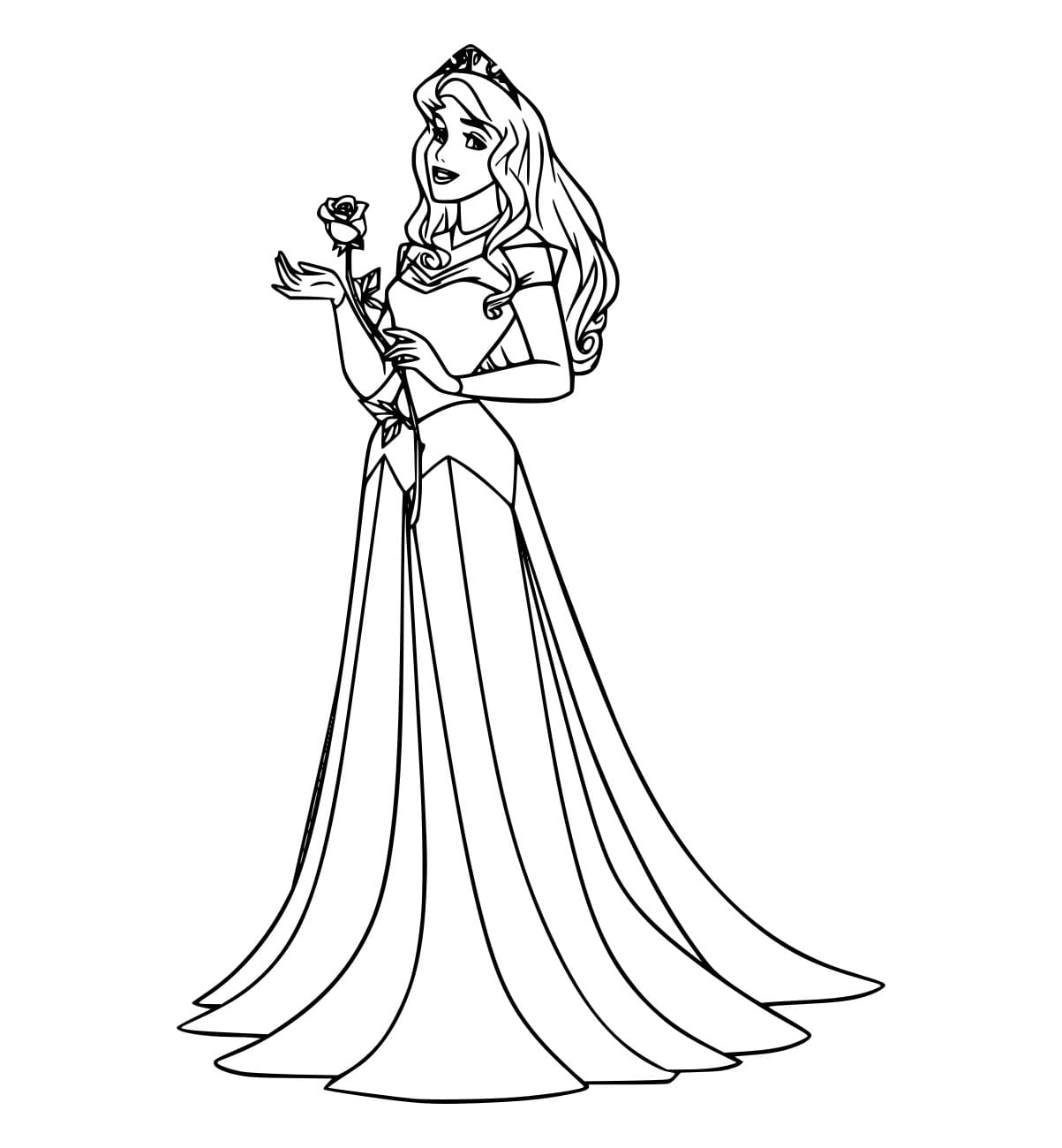 Aurora Cầm Hoa Hồng