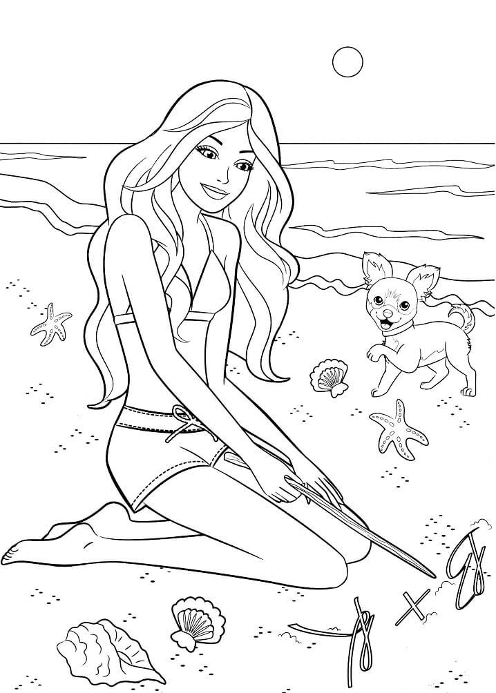 Barbie Trên Bãi biển