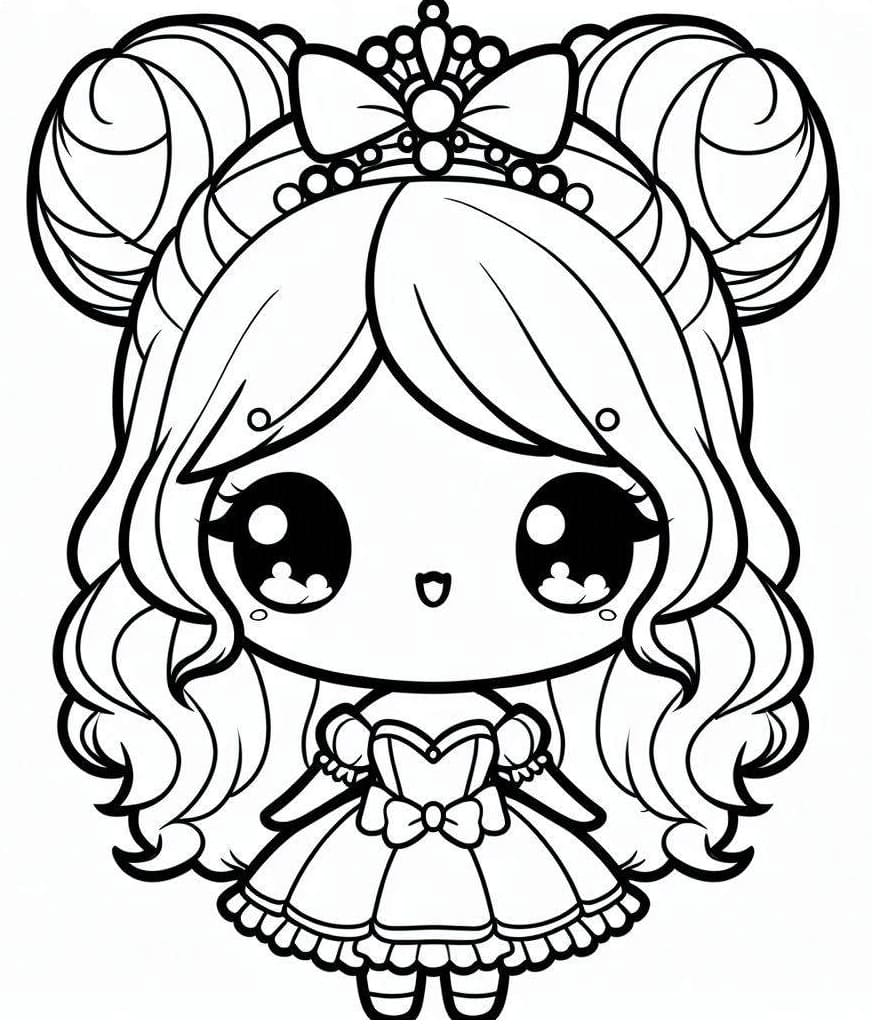 Công Chúa Chibi Cute Đáng Yêu