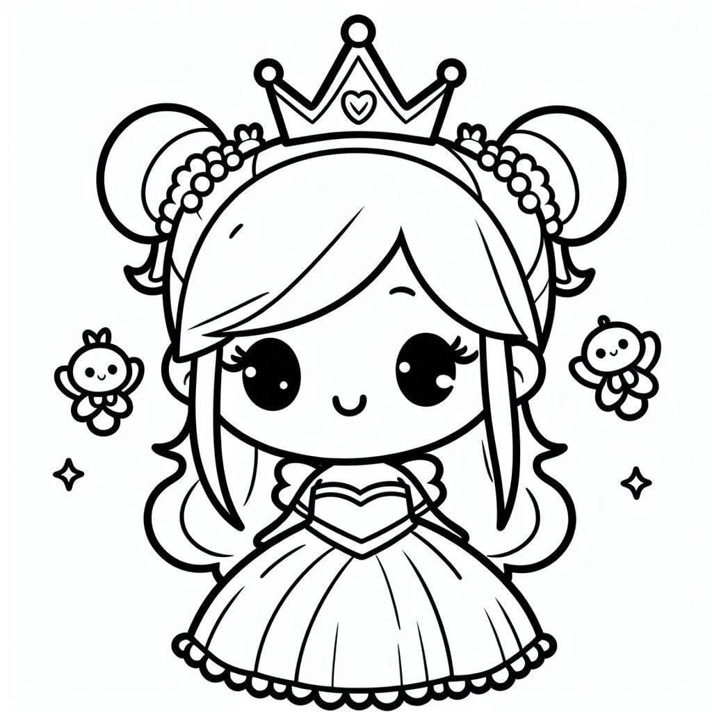 Công Chúa Chibi Đẹp