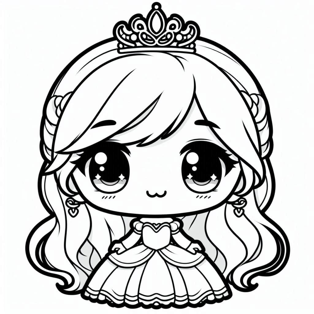 Công Chúa Chibi Rất Cute