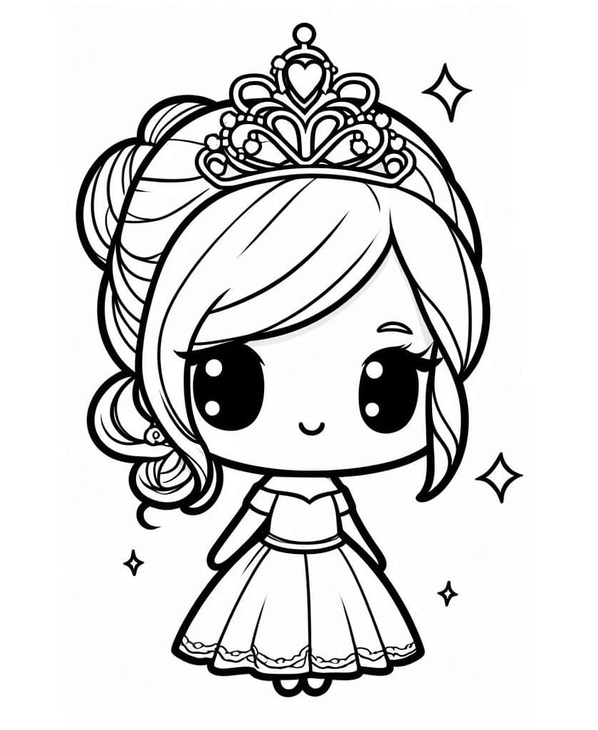 Công Chúa Chibi Vui Mừng