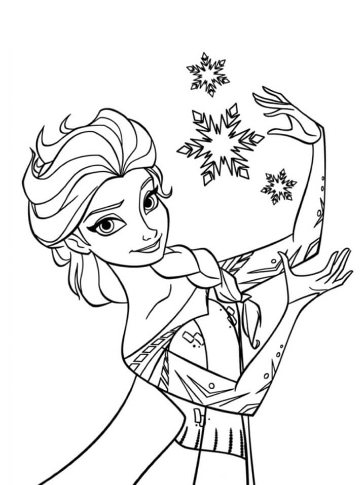 Công Chúa Elsa và Bông Tuyết