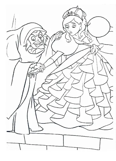 Công Chúa Giselle và Phù Thủy