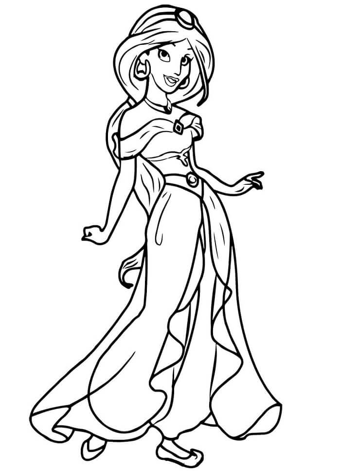 Công Chúa Jasmine Xinh Đẹp