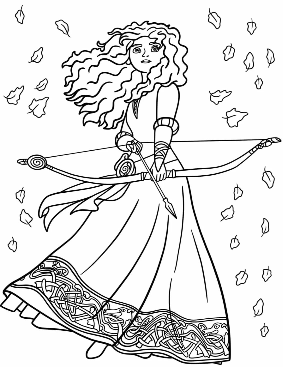 Công Chúa Merida Xinh Đẹp