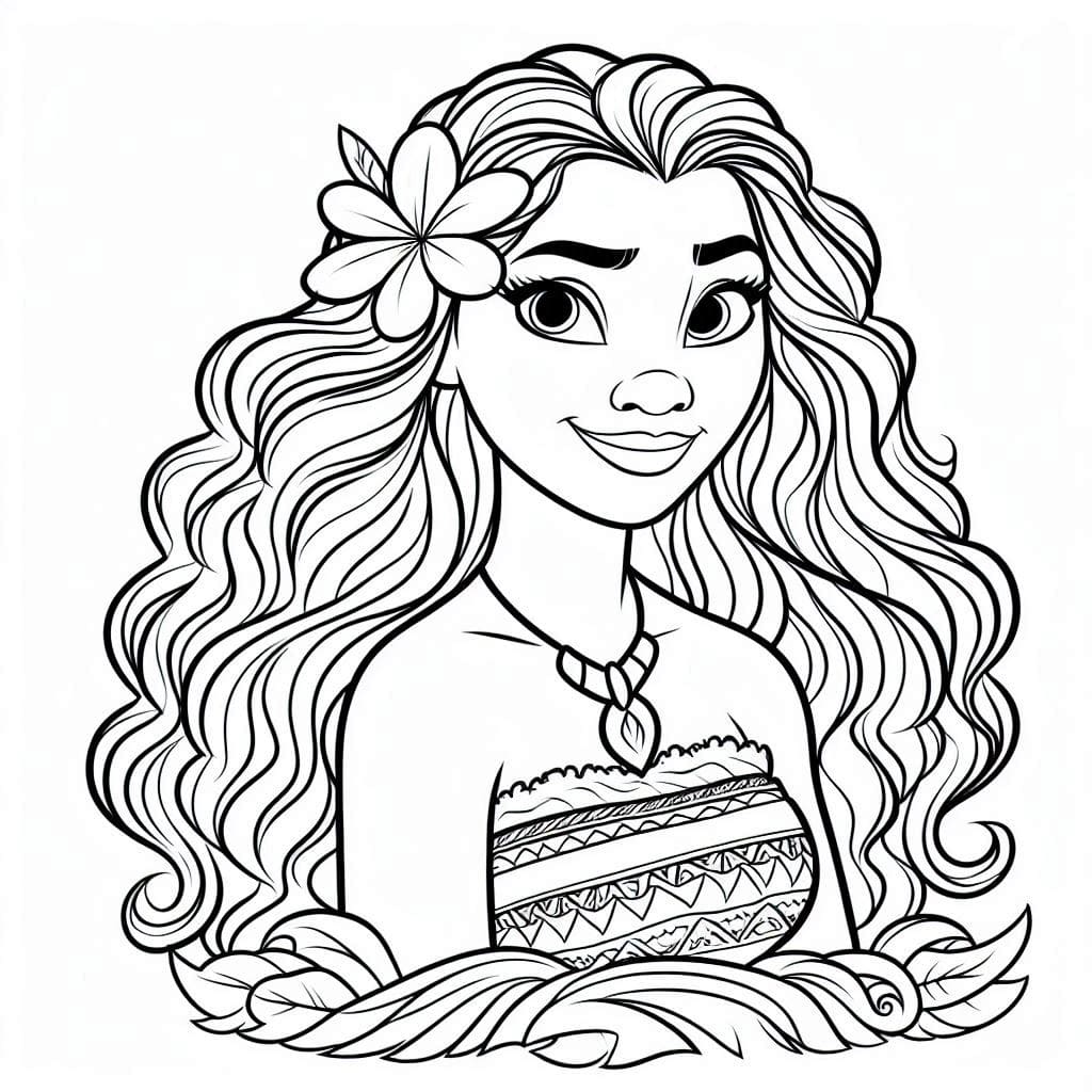 Công Chúa Moana Xinh Đẹp