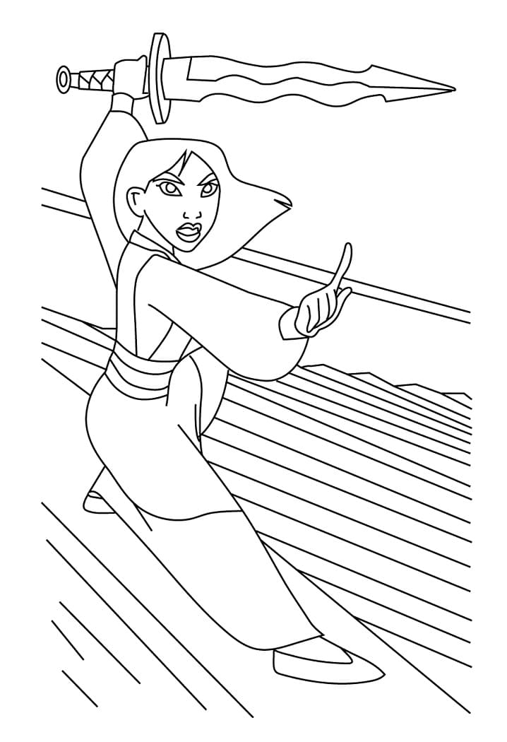 Công Chúa Mộc Lan Chiến Đấu