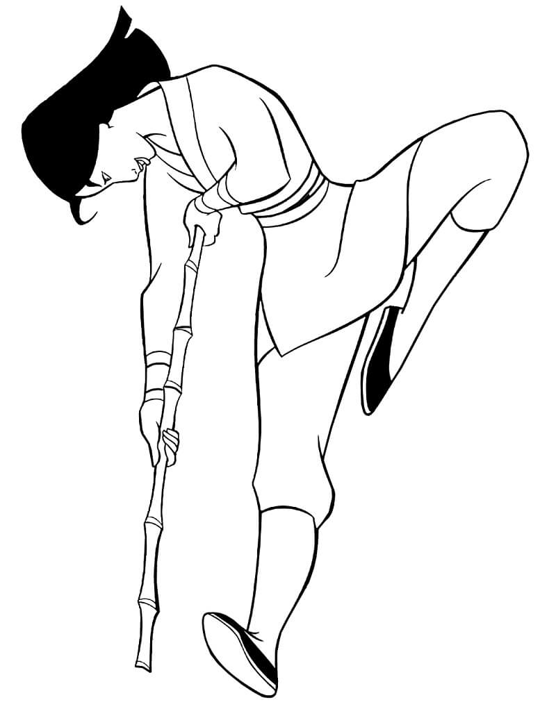 Công Chúa Mộc Lan Luyện Tập