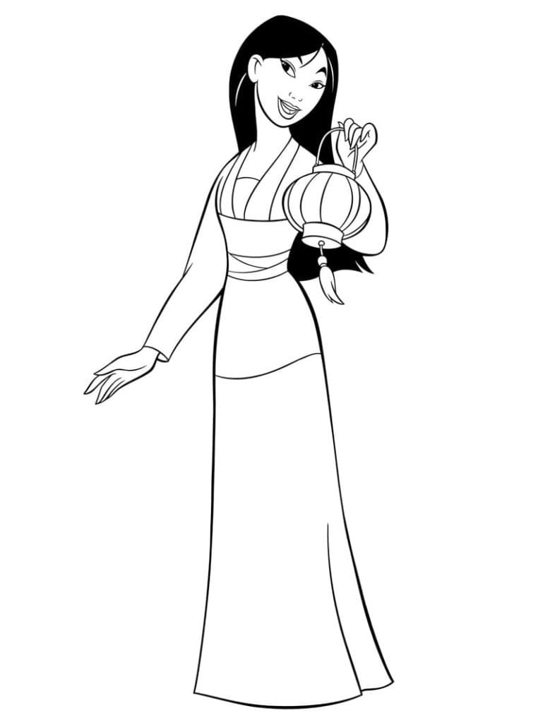 Công Chúa Mộc Lan và Chiếc Đèn Lồng