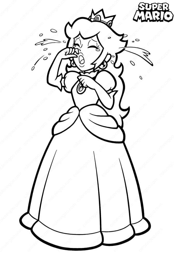 Công Chúa Peach Khóc Nhè