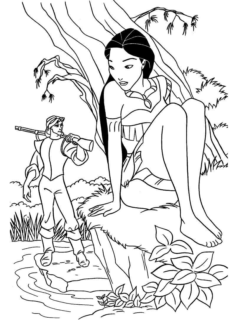 Công Chúa Pocahontas Lẩn Trốn