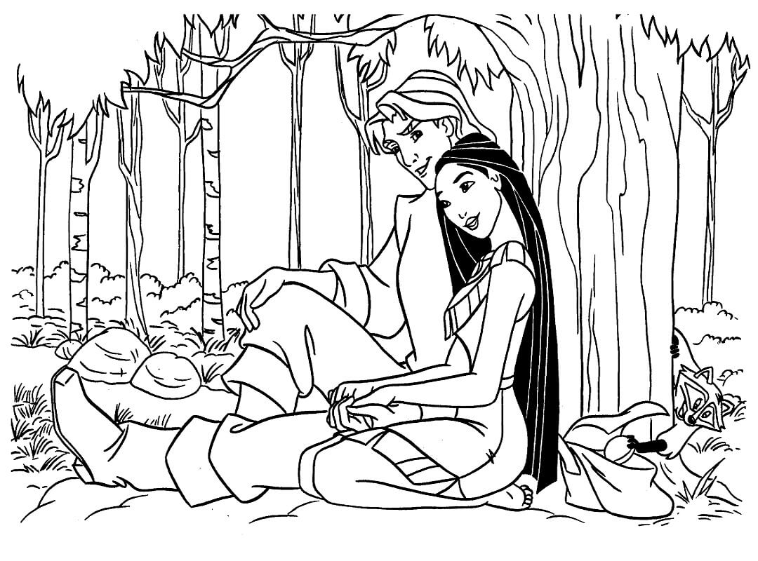 Công Chúa Pocahontas và Thuyền Trưởng John Smith
