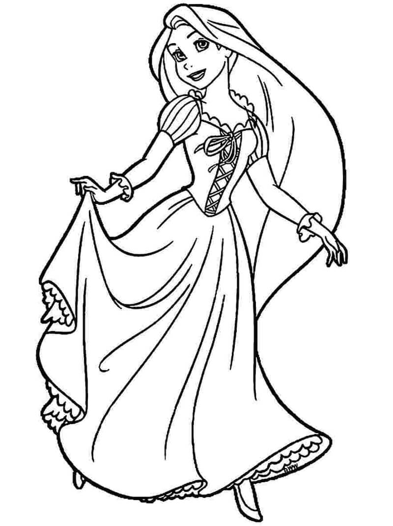 Công Chúa Rapunzel Dịu Dàng