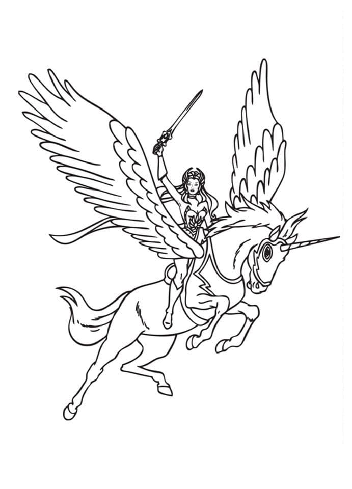 Công Chúa She-Ra Trên Kỳ Lân