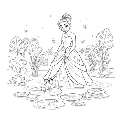 Công Chúa Tiana Và Hoàng Tử Ếch