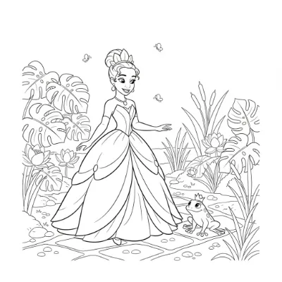 Công Chúa Tiana Xinh