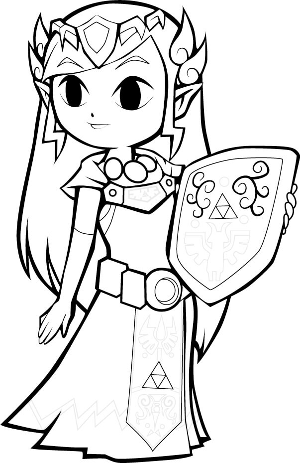 Công Chúa Zelda Chibi