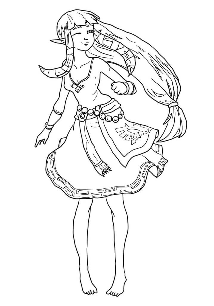 Công Chúa Zelda Lúc Trẻ