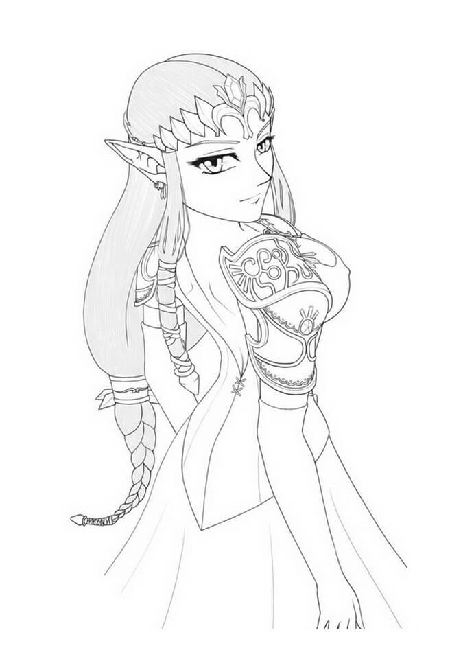 Công Chúa Zelda Quyến Rũ