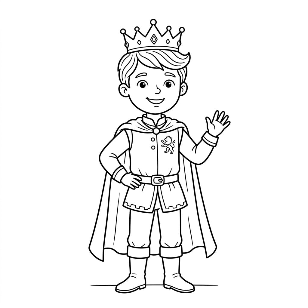 Hoàng Tử Nhỏ Vẫy Tay