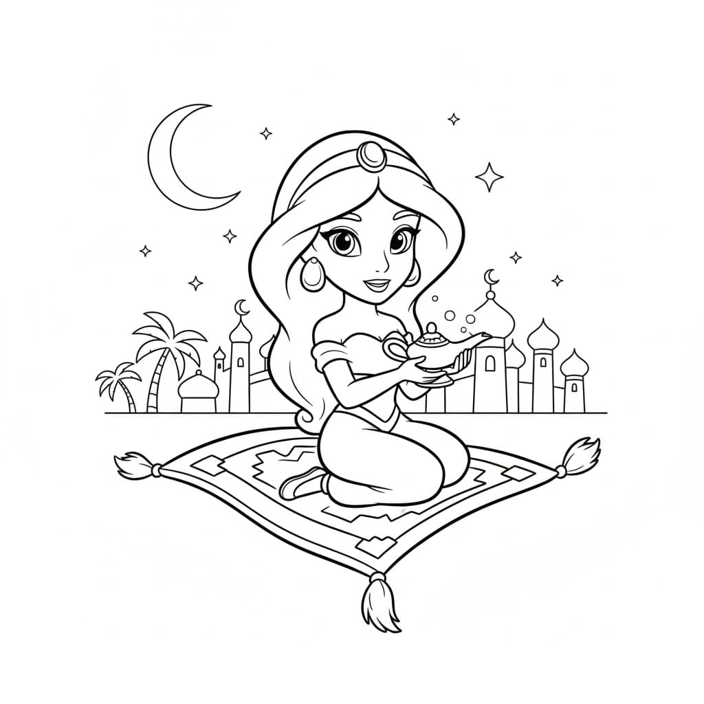 Jasmine Và Cây Đèn Thần