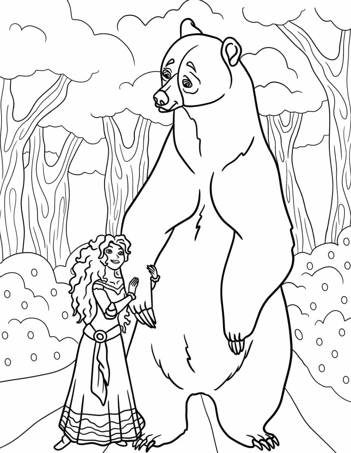 Merida Và Chú Gấu