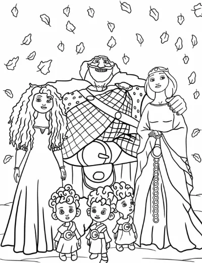 Merida và Gia Đình