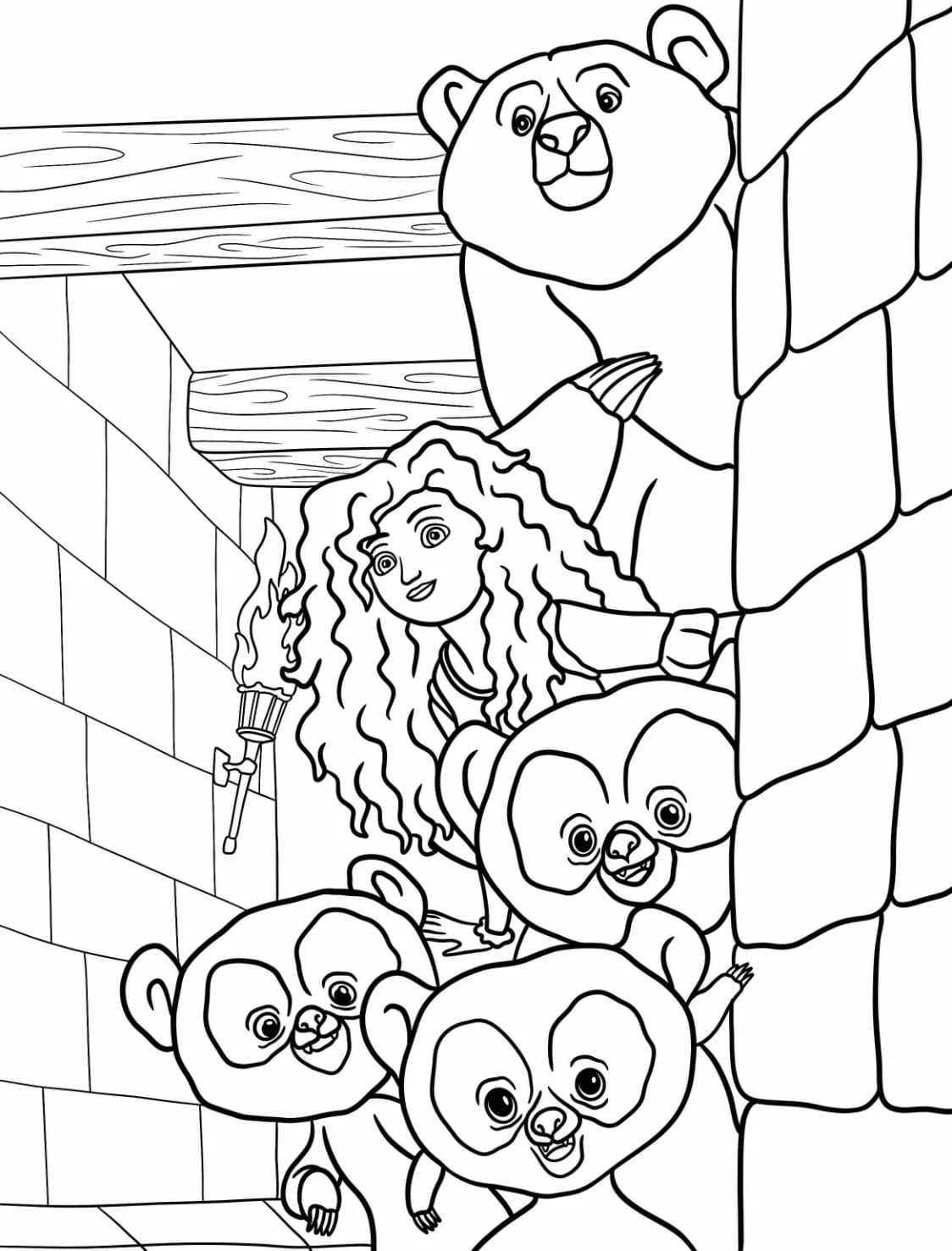 Merida Và Những Người Bạn