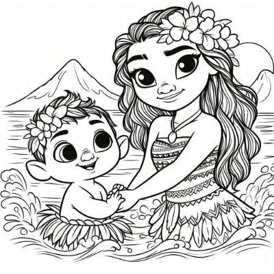 Moana Và Cậu Bé