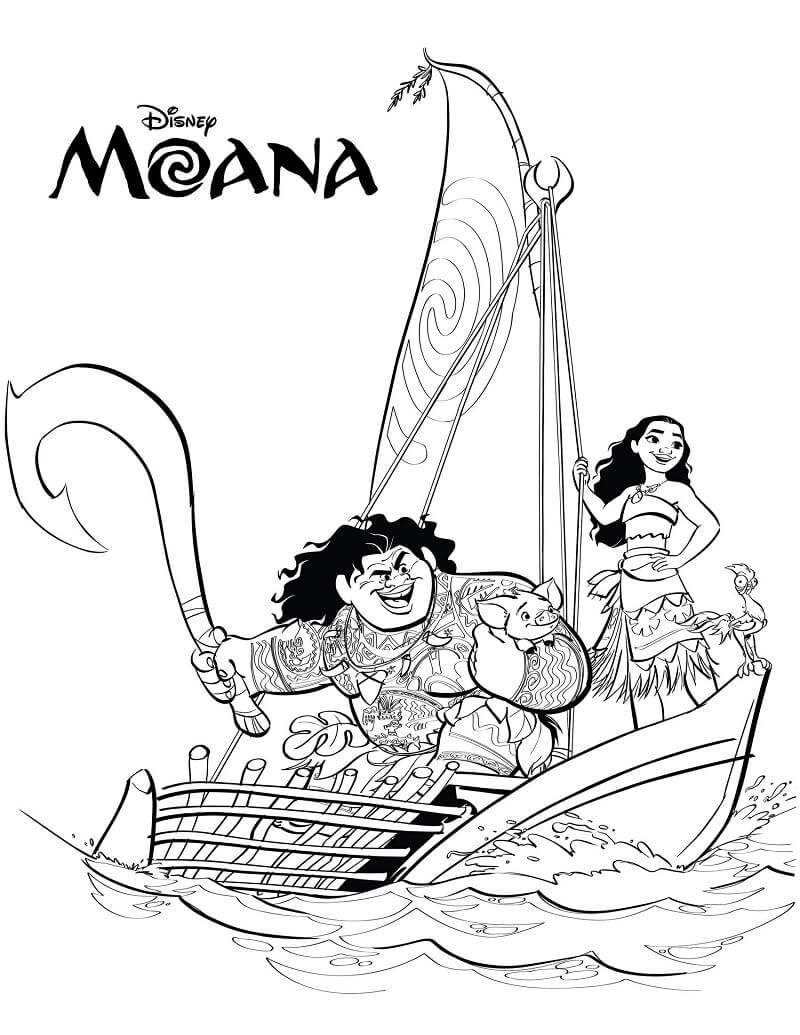 Moana và Maui