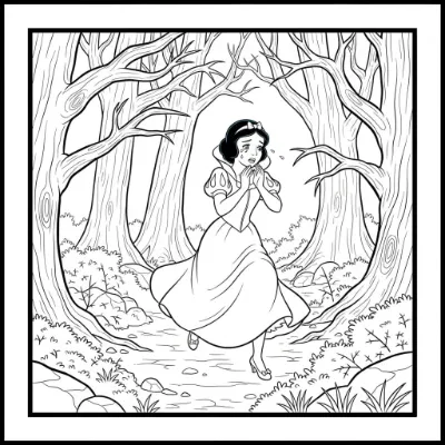 Nàng Bạch Tuyết Ở Trong Rừng