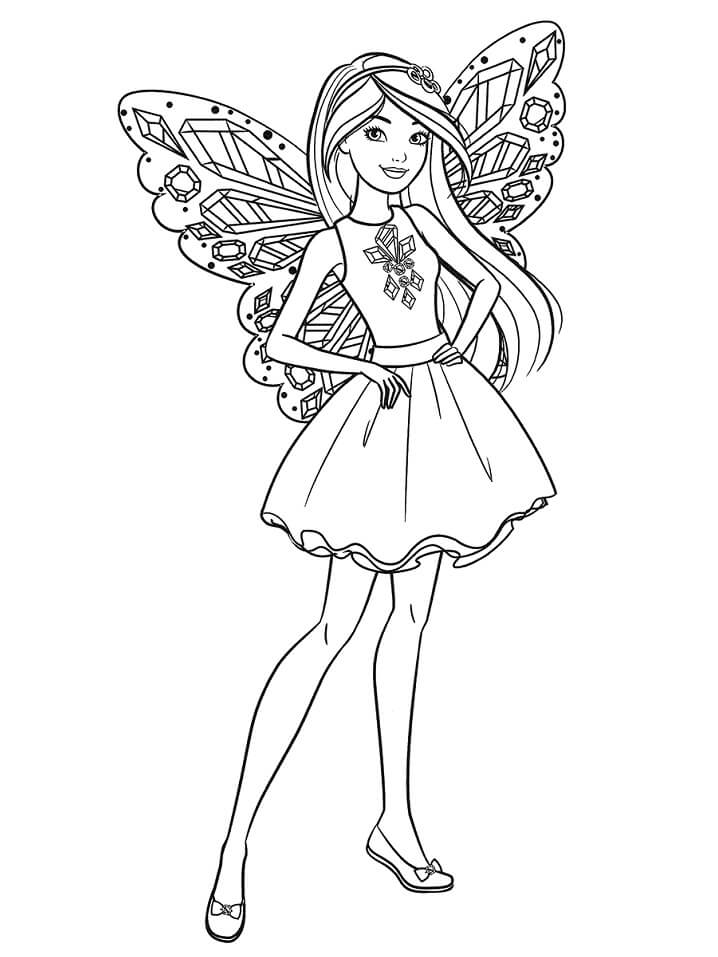 Tô Màu Công Chúa Barbie