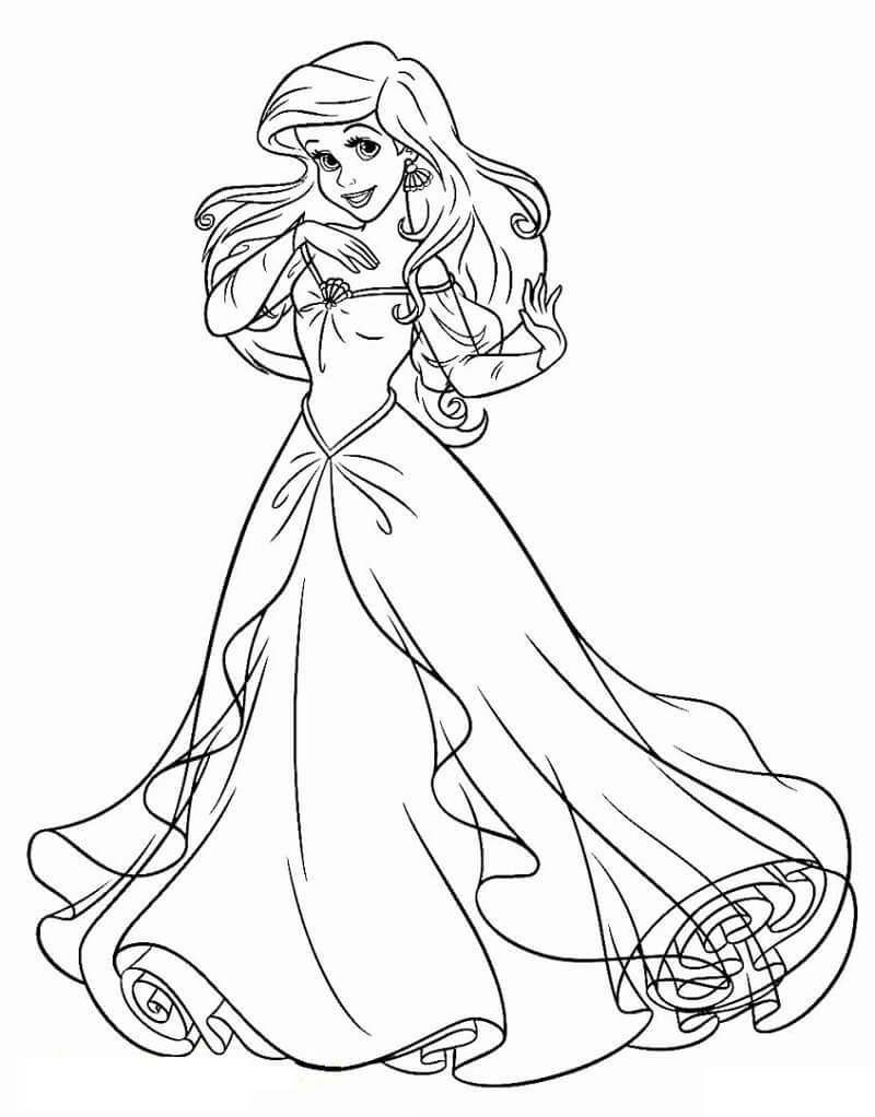 Tô Màu Nàng Tiên Cá